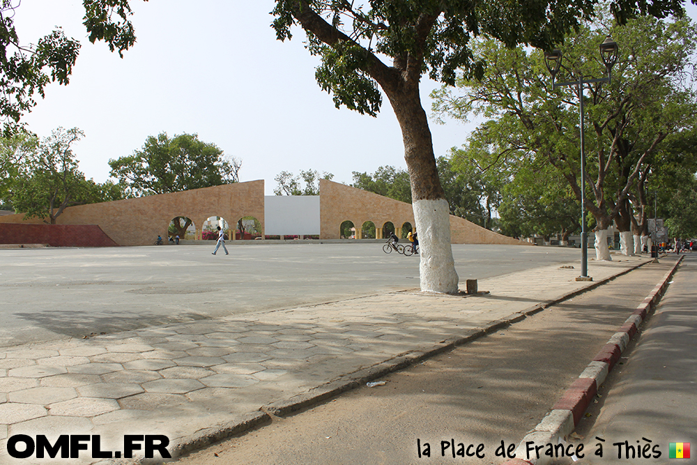 La place de France à Thiès au Sénégal