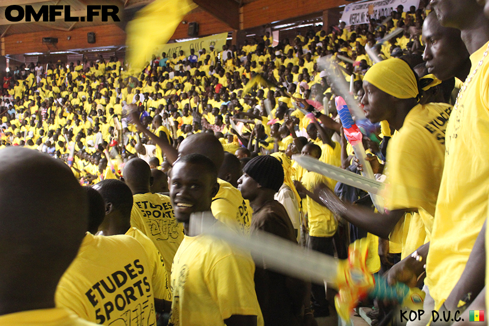 Les supporters du D.U.C. Dakar