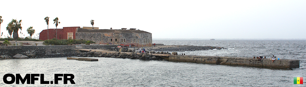 L'embarcadère de l'ile de Gorée