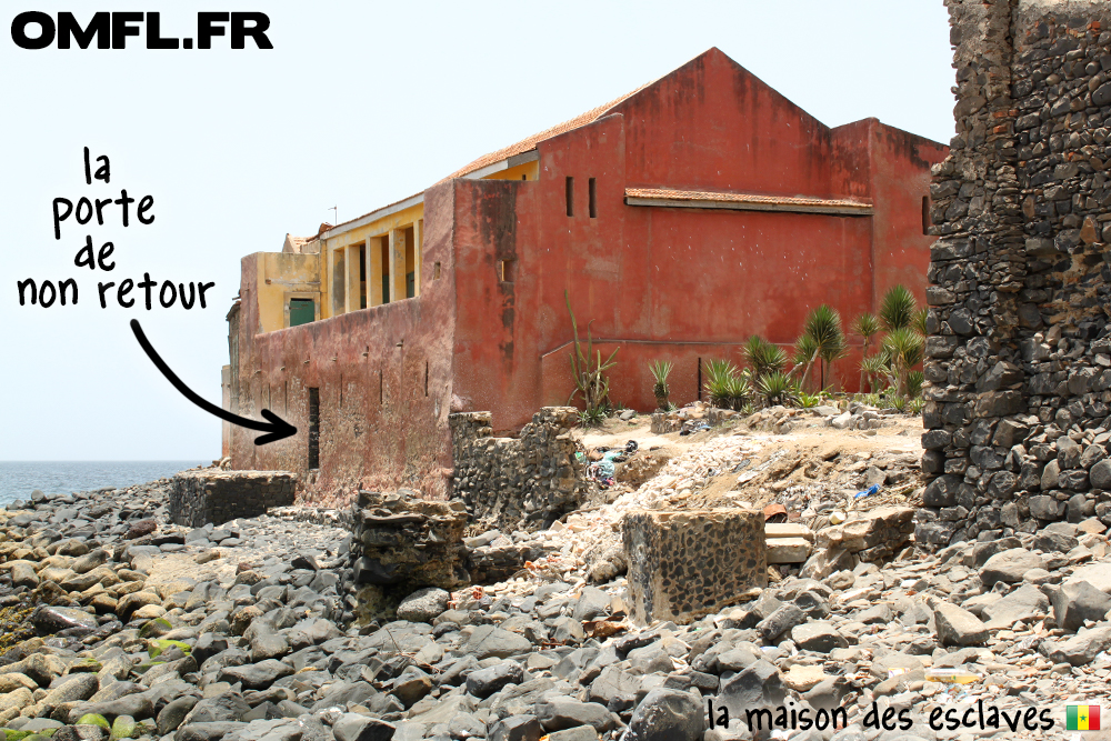 La maison des esclaves sur l'ile de Gorée
