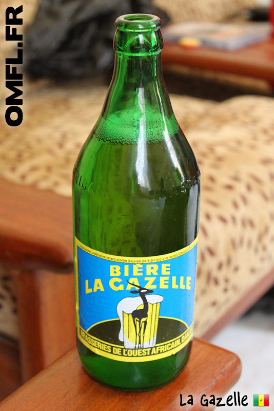 La bière La Gazelle du Sénégal OMFL Beer