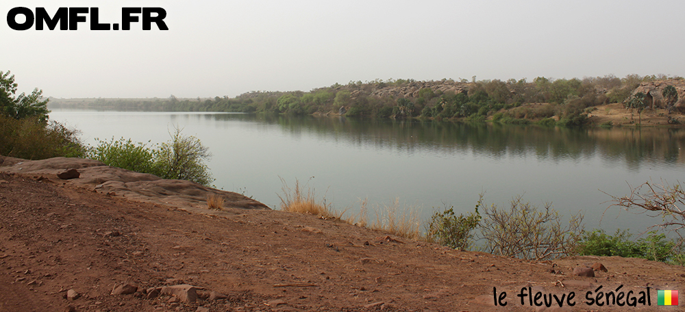 Le fleuve Sénégal dans les environ de Médine au Mali