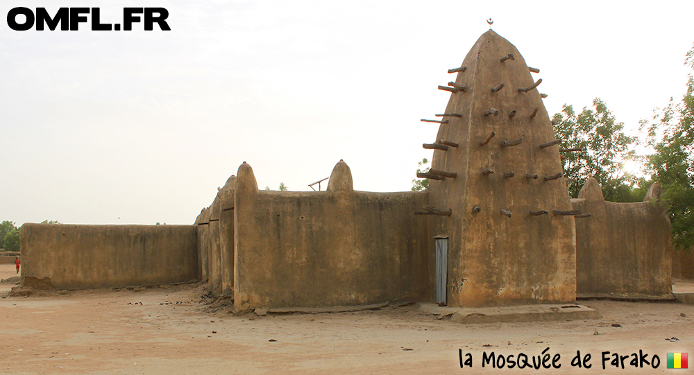 La mosquée du village de Farako