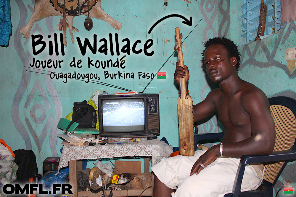 Bill Wallace nous montre fièrement son koundé