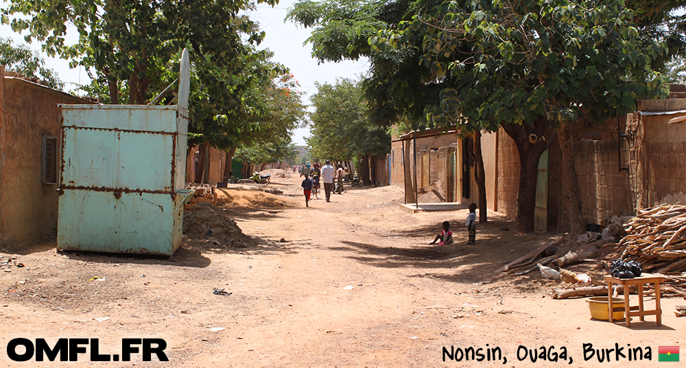 Le quartier de Nonsin à Ouagadougou