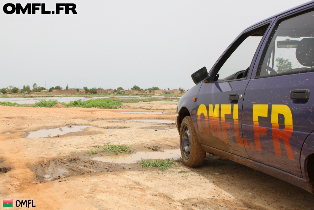 La voiture dans Ouagadougou