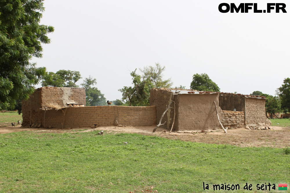 La maison de la famille de Seita à Bazoulé