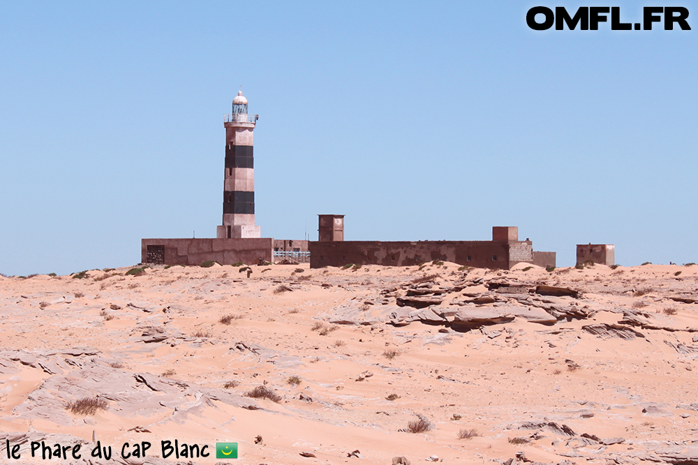 Le phare du Cap Blanc en Mauritanie