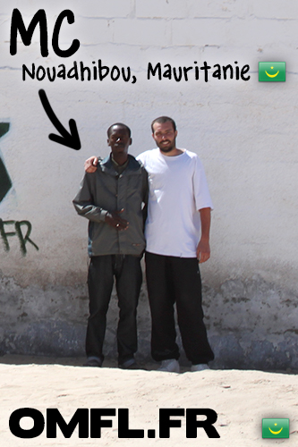 Marco avec MC Black Molière à Nouadhibou
