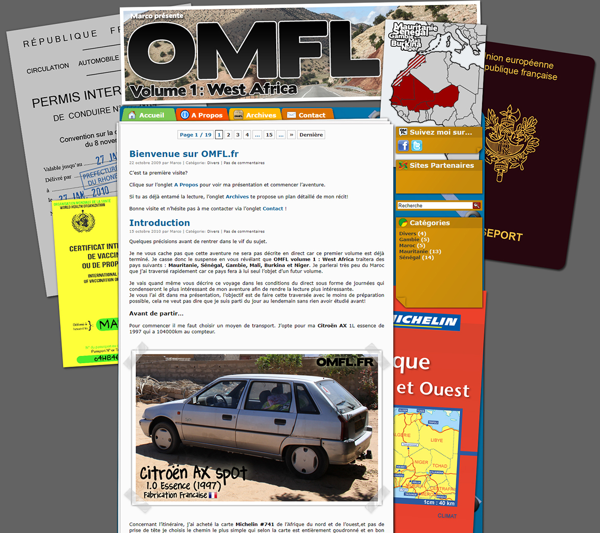 screen OMFL.fr première version du site